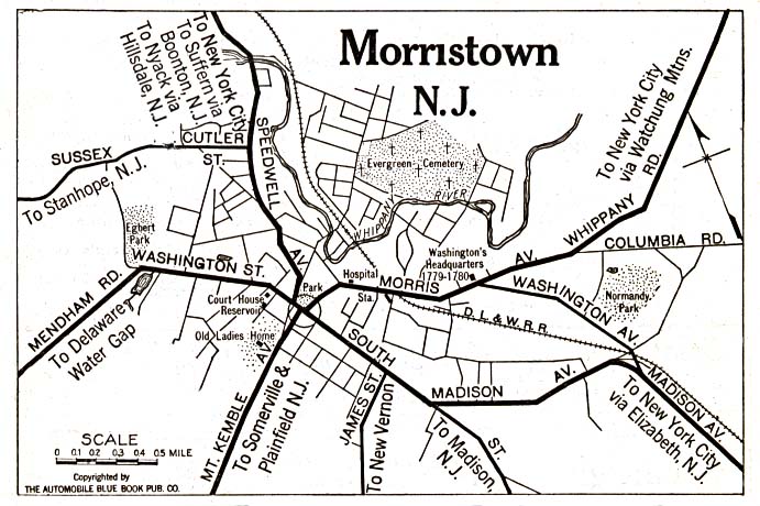 Morristown, New Jersey 1920 